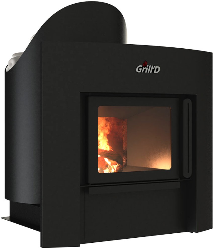 Банная печь Grill'D Aurora 160 Window (дверца со стеклом) — изображение 2