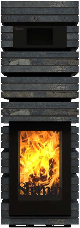 Банная печь Grill'D Shaman Short (2 каменки) — изображение 3