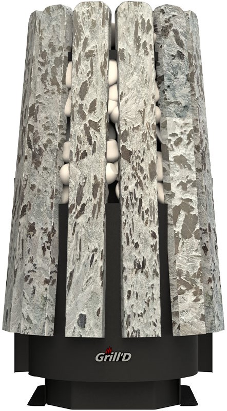 Банная печь Grill'D Cometa Vega 350 Window Max Stone (Серпентинит) — изображение 4