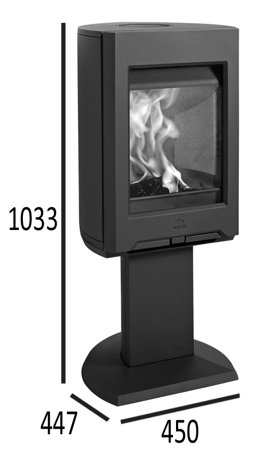 ΠΠ΅ΡΡ-ΠΊΠ°ΠΌΠΈΠ½ Jotul F167 CB, BPΒ β ΠΈΠ·ΠΎΠ±ΡΠ°ΠΆΠ΅Π½ΠΈΠ΅ 2
