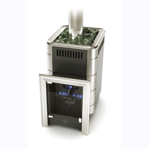 Печь Уренгой-2 Inox БСЭ антрацит НВ