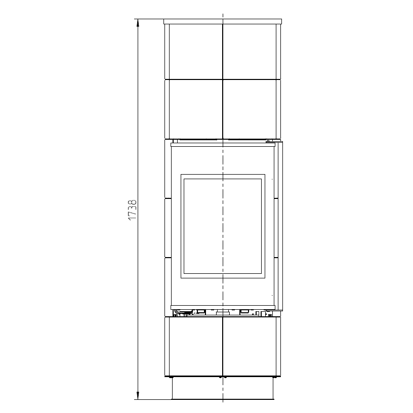 ΠΠ΅ΡΡ-ΠΊΠ°ΠΌΠΈΠ½ Thorma DELIA Extra Ceramic, ΡΠ΅ΡΠ½ΡΠΉ/Π±Π΅Π»ΡΠΉΒ β ΠΈΠ·ΠΎΠ±ΡΠ°ΠΆΠ΅Π½ΠΈΠ΅ 2