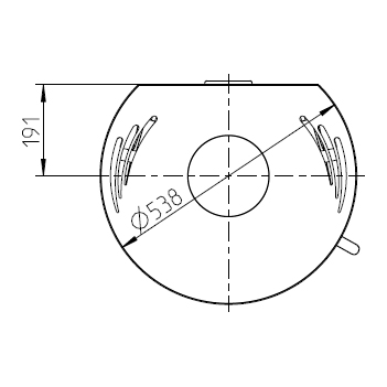 ΠΠ΅ΡΡ-ΠΊΠ°ΠΌΠΈΠ½ Thorma DELIA Extra Ceramic, ΡΠ΅ΡΠ½ΡΠΉ/Π±Π΅Π»ΡΠΉΒ β ΠΈΠ·ΠΎΠ±ΡΠ°ΠΆΠ΅Π½ΠΈΠ΅ 4