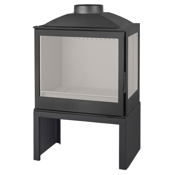 Печь-камин Liseo Castiron LCI 5 GFR Stove, стекло справа