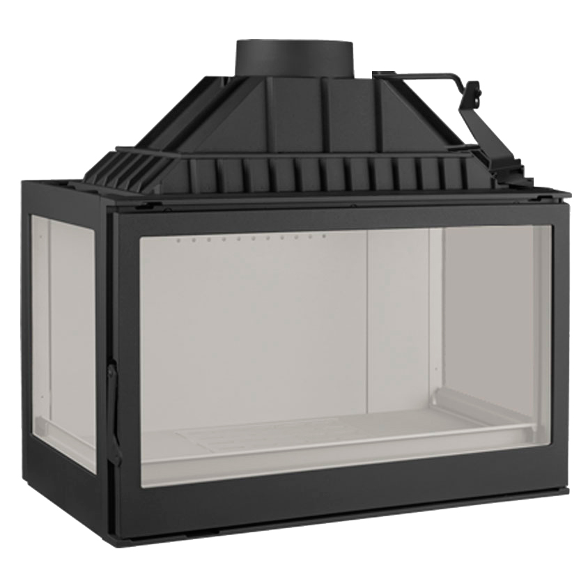 Каминная топка Liseo Castiron LCI 9 GFL стекло слева