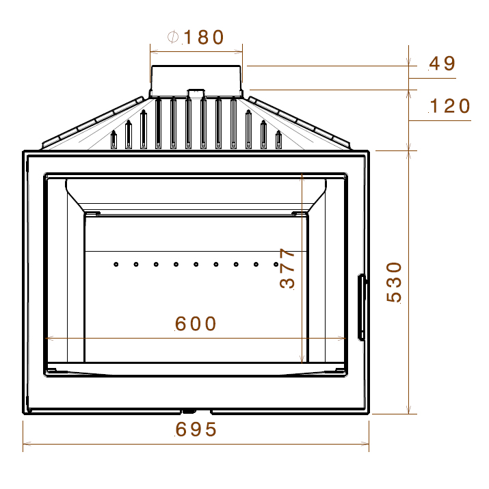 ΠΠ°ΠΌΠΈΠ½Π½Π°Ρ ΡΠΎΠΏΠΊΠ° Liseo Castiron LCI 007 GFΒ β ΠΈΠ·ΠΎΠ±ΡΠ°ΠΆΠ΅Π½ΠΈΠ΅ 2
