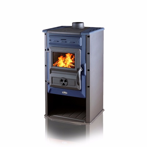 Печь-камин Tim Sistem Magic Stove голубая — изображение 3