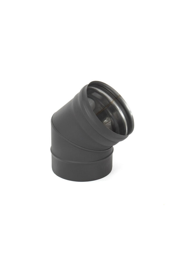 Отвод 45* ОМ-Р 430-0.8 D115 (2S) Black