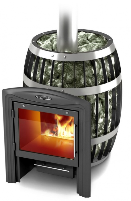 Банная печь TMF Саяны Супер Inox Витра