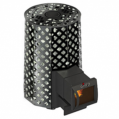 Банная печь Grill'D Violet Romb Long PRO