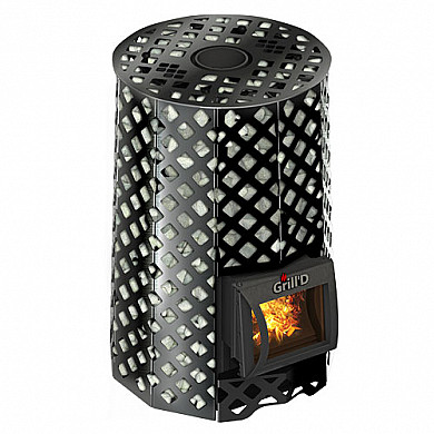 Банная печь Grill'D Violet Romb Short PRO