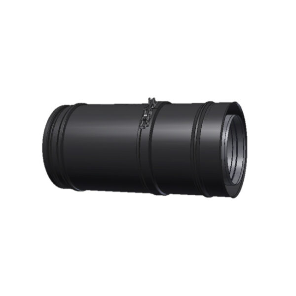 Элемент трубы раздвижной 270-375 мм 130/180 PM25 черный