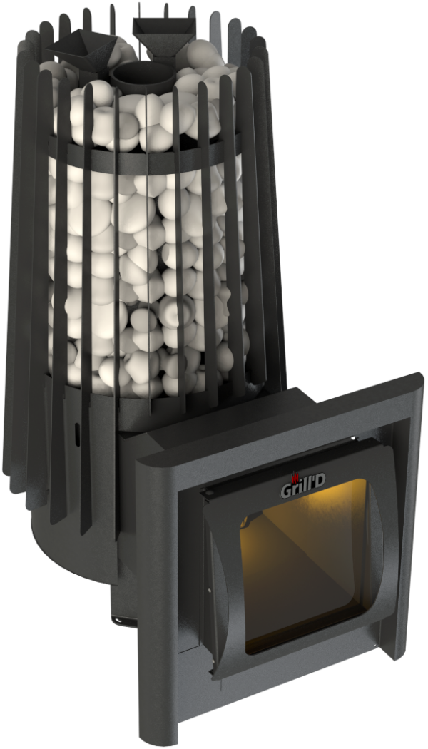 Банная печь Grill'D Cometa Vega 180 Long Window Max Pro
