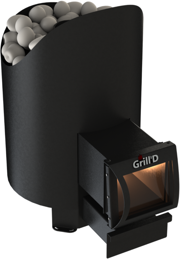 Банная печь Grill'D Aurora 180 Long (дверца со стеклом)