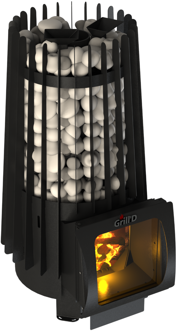 Банная печь Grill'D Cometa 180 Vega Short Window Max Pro