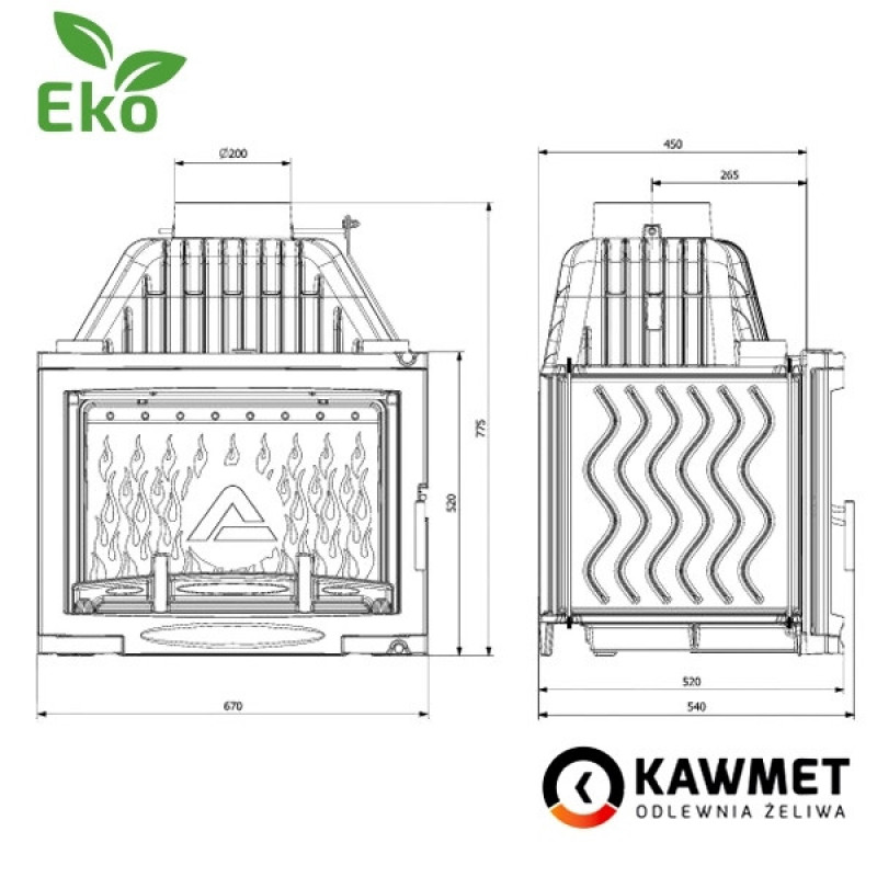 ΠΠ°ΠΌΠΈΠ½Π½Π°Ρ ΡΠΎΠΏΠΊΠ° Kaw-Met W17 16.1 ΠΊΠΡ ECO PanoramaΒ β ΠΈΠ·ΠΎΠ±ΡΠ°ΠΆΠ΅Π½ΠΈΠ΅ 5